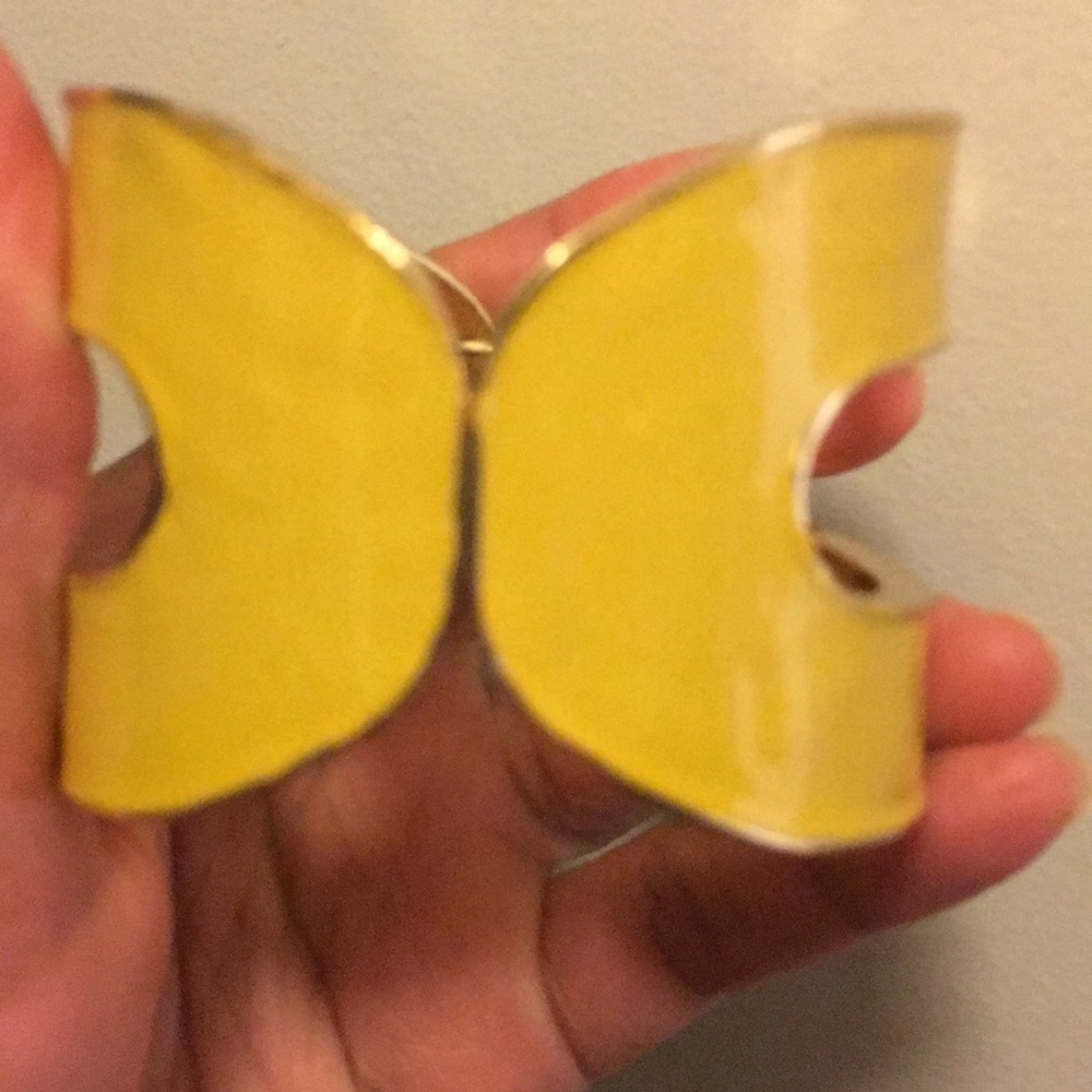 Yellow Cuff Bracelet from New York & Co. - Picture 3 of 4